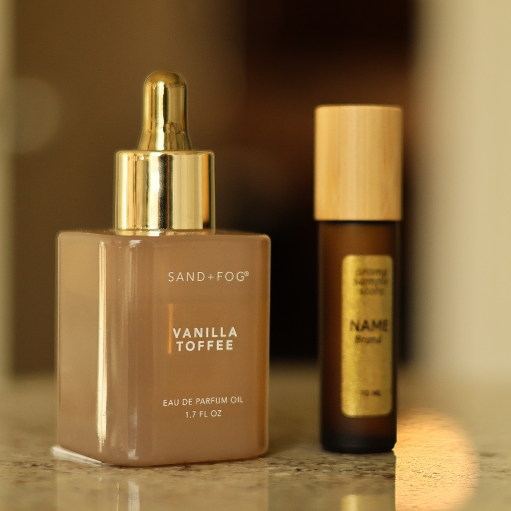 Sand + Fog Vanilla Toffee Fragrance Oil Sample | 10 ml | Sweet Gourmand Vanilla